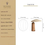 Vintage Table Lamp Lunix — Dia25cm H30cm