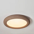 Textured Plaster Flush Ceiling Light – Nimvora – Product Detail 10