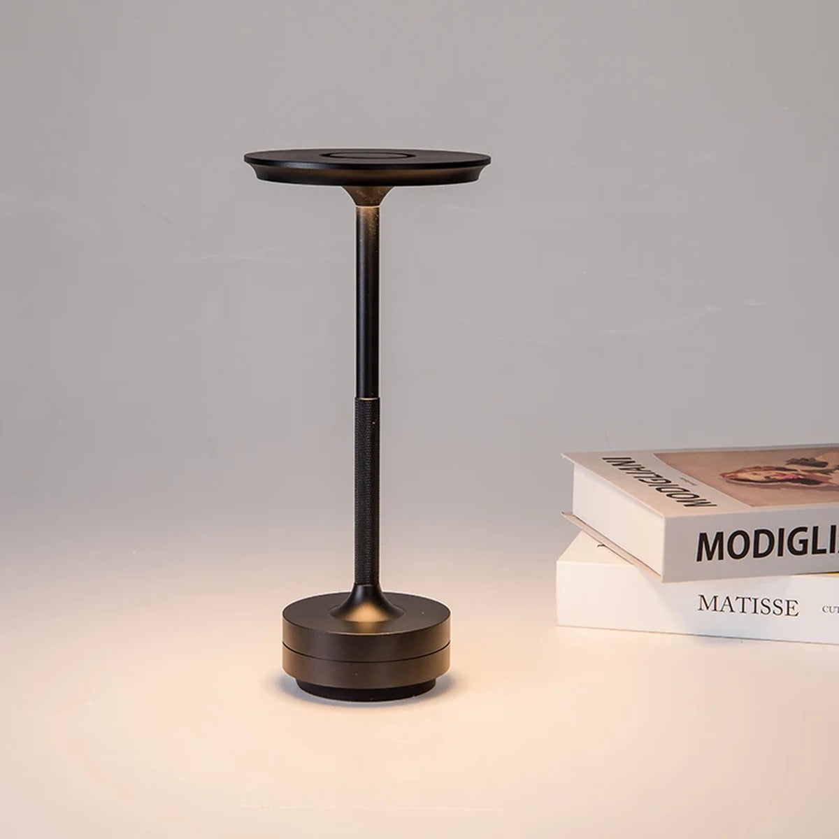 Cordless Disc LED Table Lamp – Nelvaris – Product Detail 5