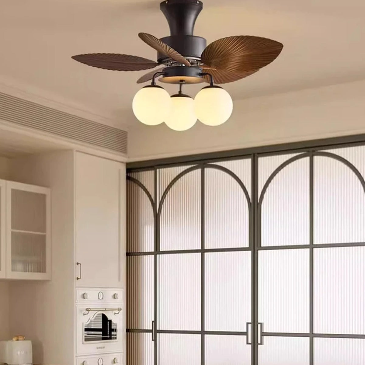 Palmara Palm-Leaf Ceiling Fan Light – Product Detail 6