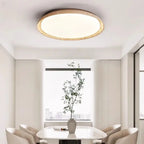 Travertine Ring Flush Ceiling Light – Stillara – Lifestyle View 4