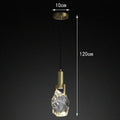 Raw Crystal Rock Pendant Light – Barlux – Product Detail 7