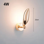 Polished Gold Wing Wall Sconce – Xarventh – Single Wing, 23cm, 4W