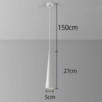 Minimalist Black Metal Pendant Light Restrix – Product Detail 8