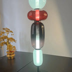 Stacked Art Glass Pebble Table & Floor Lamp – Darvorn – Product Detail 6