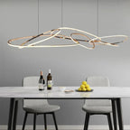 Irregular Gold Ring Chandelier Kevon – Hero Shot
