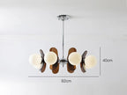 Organic Sculptural Acrylic Chandelier Caelobeans