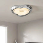 Organic Molten Form Flush Ceiling Light – Celarix – Lifestyle View 4