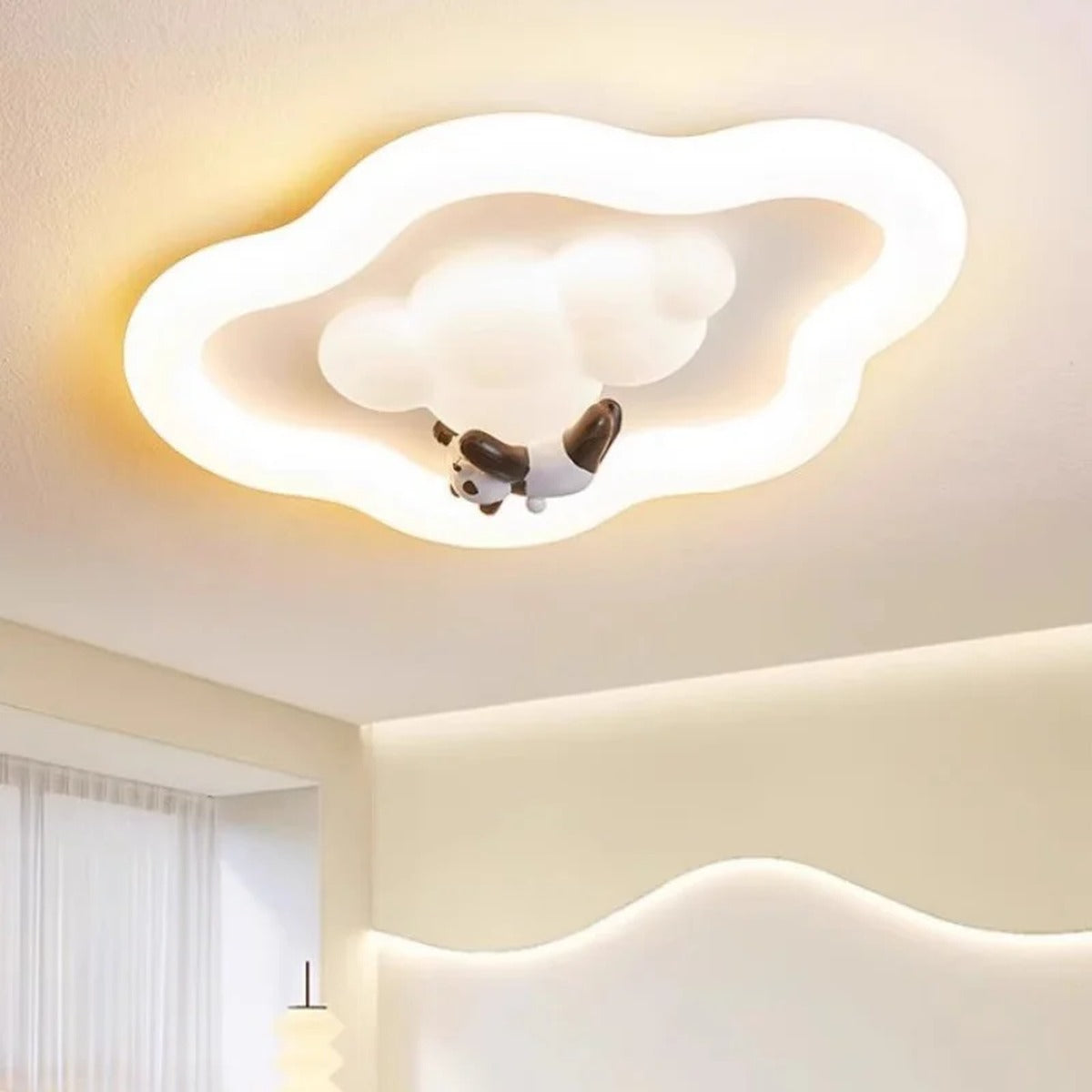 Soft Glow Organic Ceiling Light Breathwell – Hero Shot