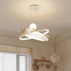 Biplane Ring LED Pendant Ceiling Light – Menvex – Lifestyle View 4