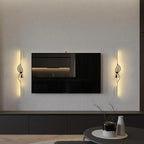 Sculptural Twist LED Wall Sconce — view 1