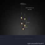 Petal Globe Pendant & Chandelier System – Loleth – Product Detail 11