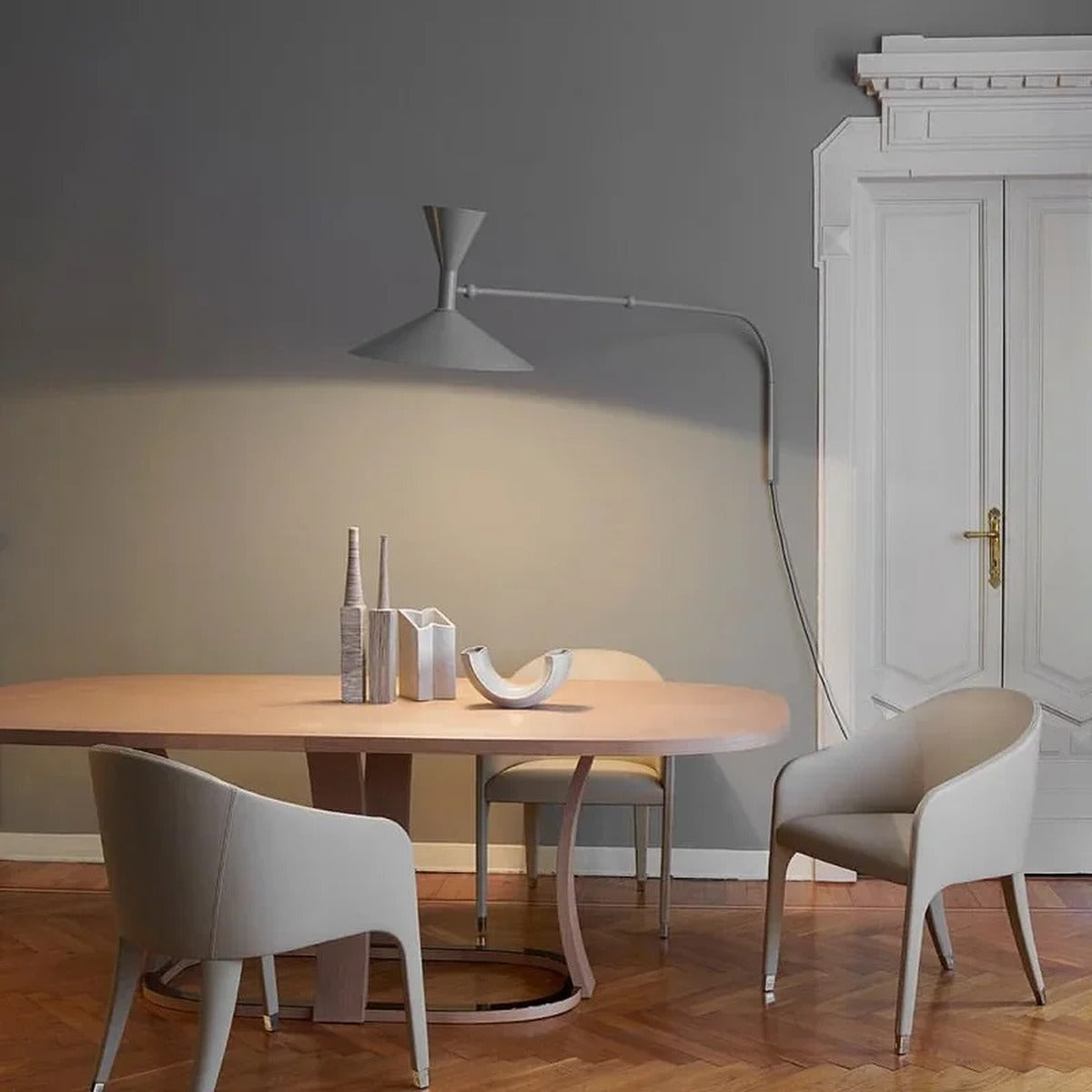 Modern Metal Wall Sconce Grael2 — view 4