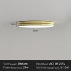 Glossy Double Ring LED Ceiling Light – Sylvan – Product Detail 10