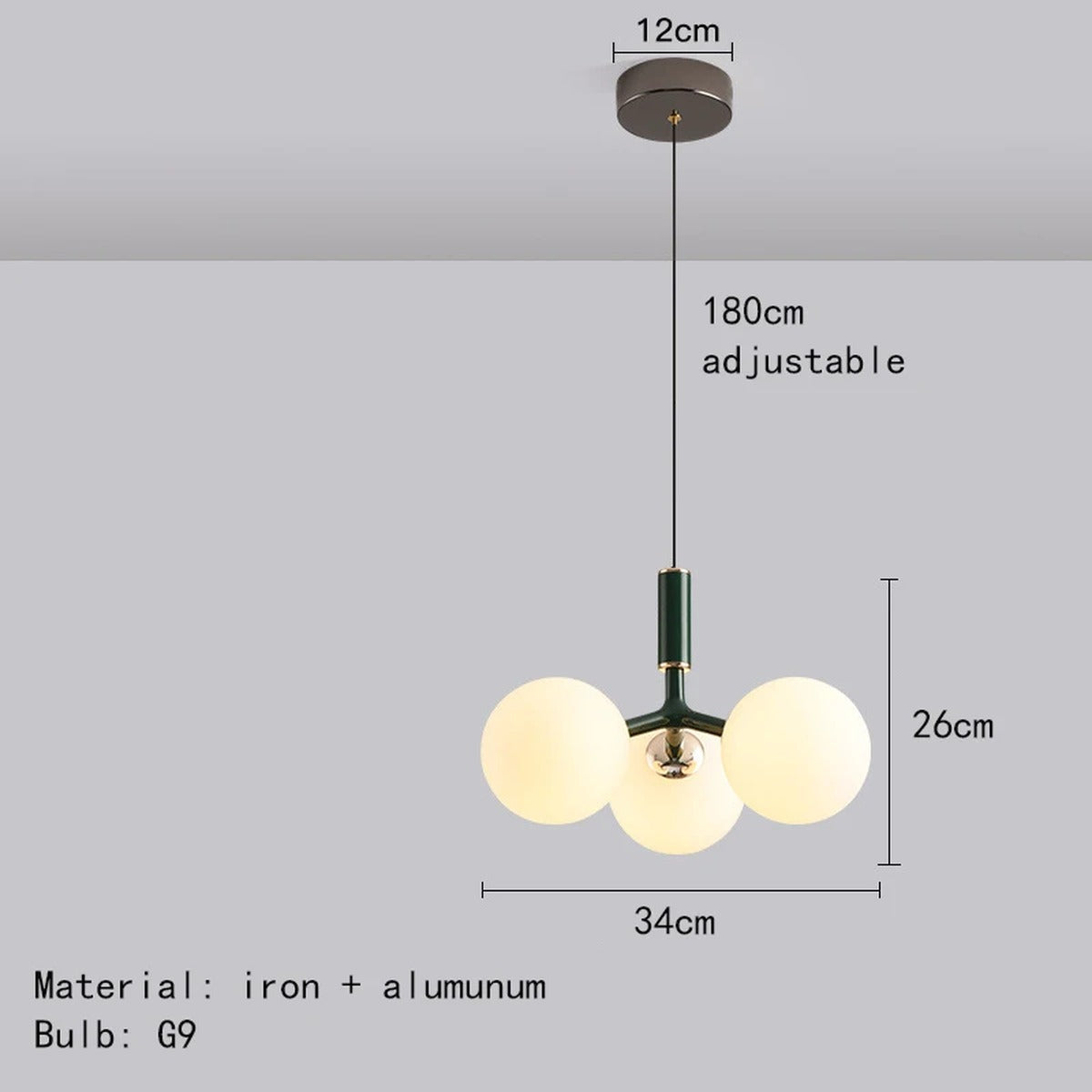 Sculptural Organic Pendant Light Contemira – Product Detail 11