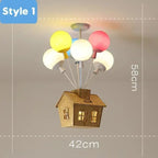 Modern Chandelier Lunoria — 6 Heads