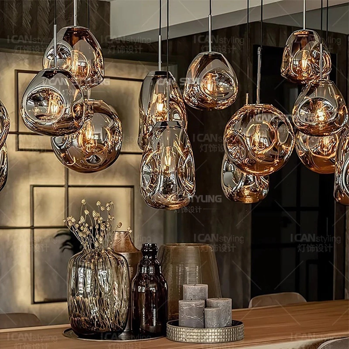Nordic Ceremonial Glass Chandelier Welthorne – Hero Shot