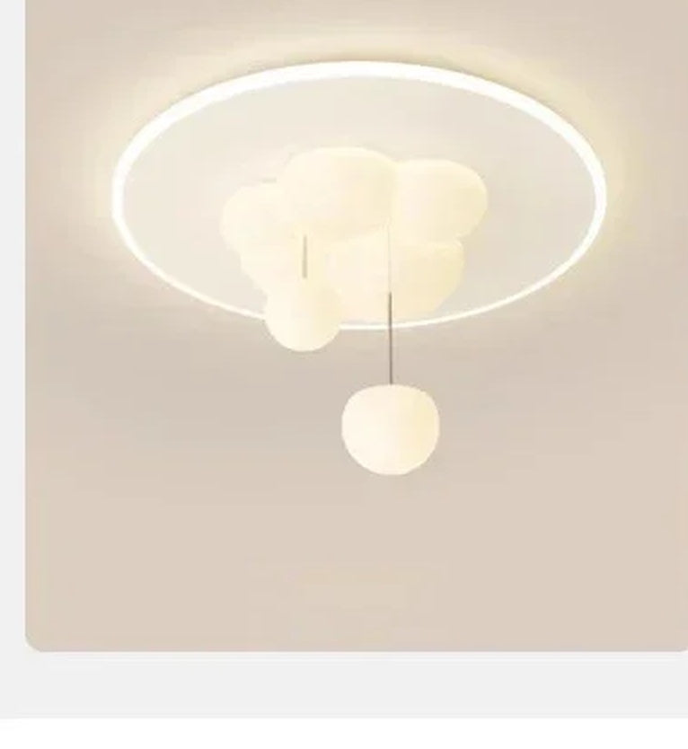 Fjordel ring frame design with single hanging orb