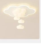 Fjordel cloud frame design with cascading cloud trio pendant