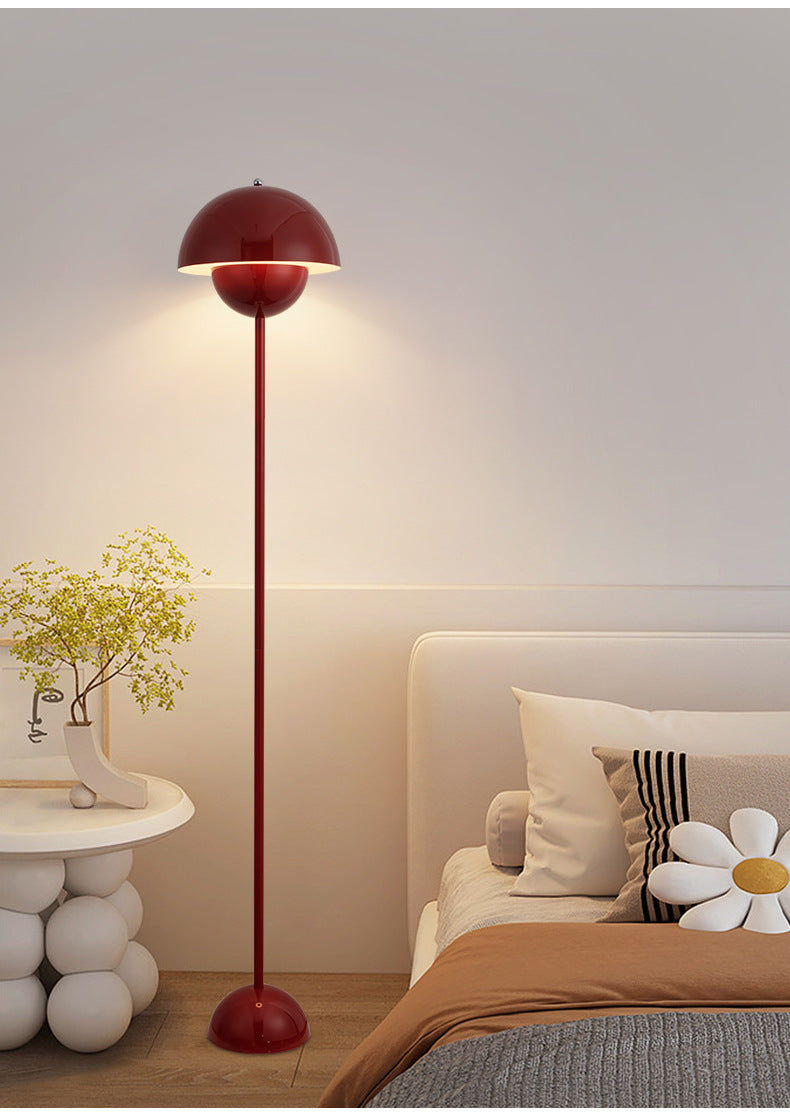Half-Dome Flowerpot Metal Floor Lamp – Fungari