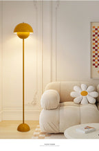 Half-Dome Flowerpot Metal Floor Lamp – Fungari