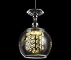 Halvelia Crystal Pendant Light – Beaded Crystal, Single Pendant