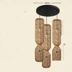 Chandelier Helion - Round Cluster 3 Heads - 100cm