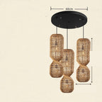 Chandelier Helion - Round Cluster 3 Heads - 55cm