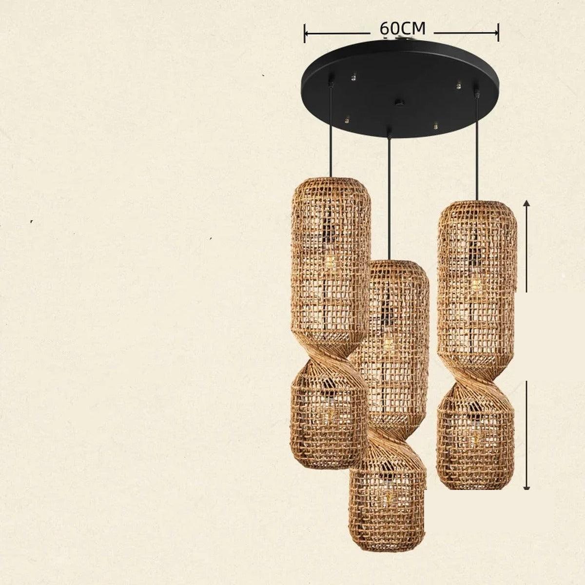 Chandelier Helion - Round Cluster 3 Heads - 65cm
