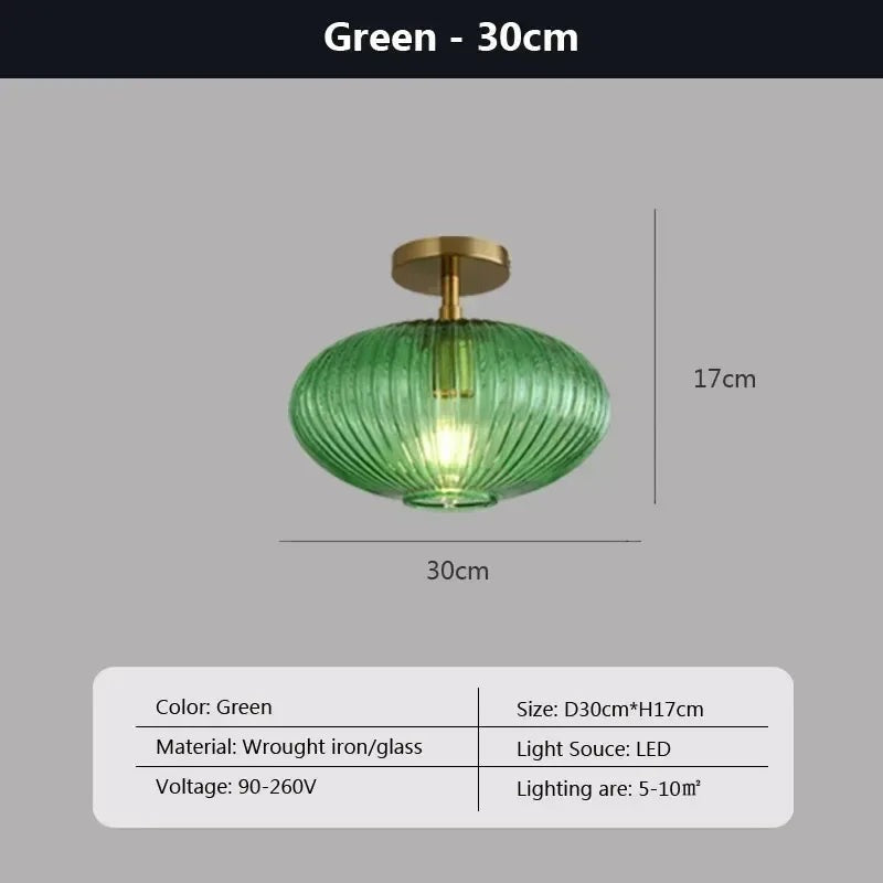 Fluted Glass Dome Pendant Light – Corvyn