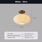 Fluted Glass Dome Pendant Light – Corvyn