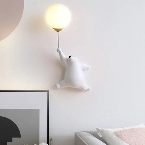 Lunabear White bear, Wall (centred) orientation