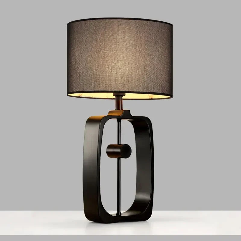 Precision Metal Arc Table Lamp Lunivex – Grey Shade