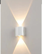 Sculptural Aluminum Up-Down Wall Sconce – Norvalis