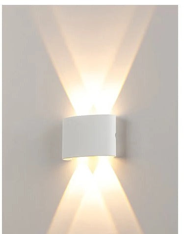 Sculptural Aluminum Up-Down Wall Sconce – Norvalis