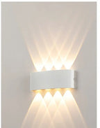 Sculptural Aluminum Up-Down Wall Sconce – Norvalis