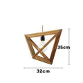 Wood Pendant Light Elera