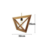 Wood Pendant Light Elera