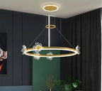 Nordic Flower Ring Pendant Light – Rsaelith, dining room