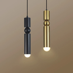 Rtaelon pendant light — Black and Gold finishes compared