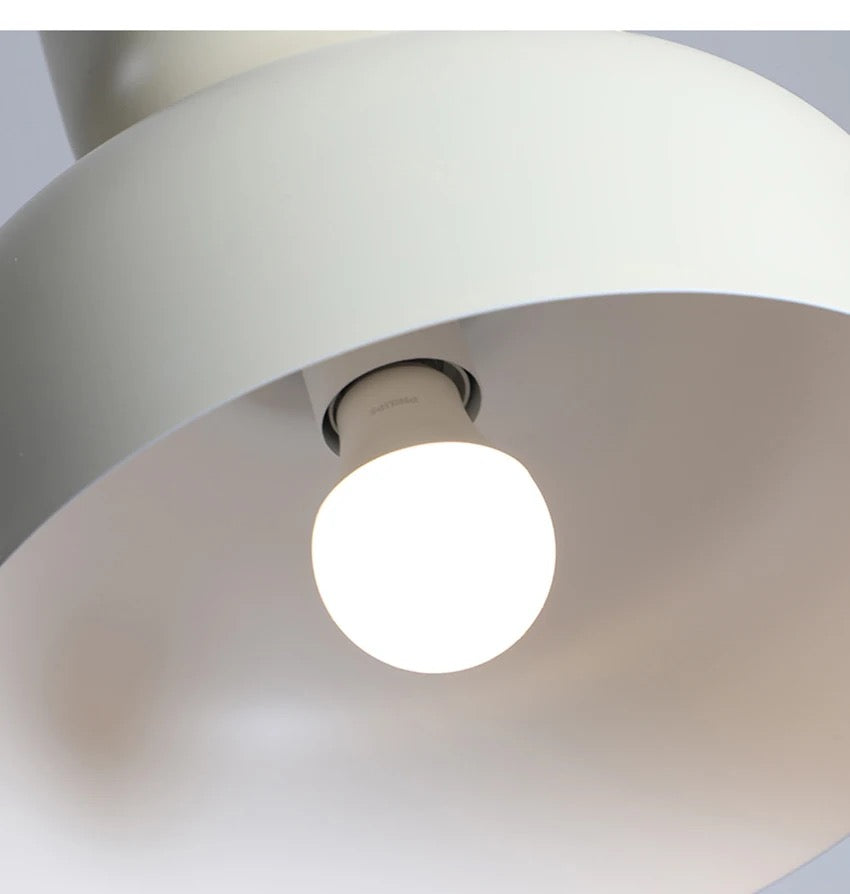 Nordic Bottle-Neck Metal Pendant Light Solenne – Lifestyle Kitchen, White
