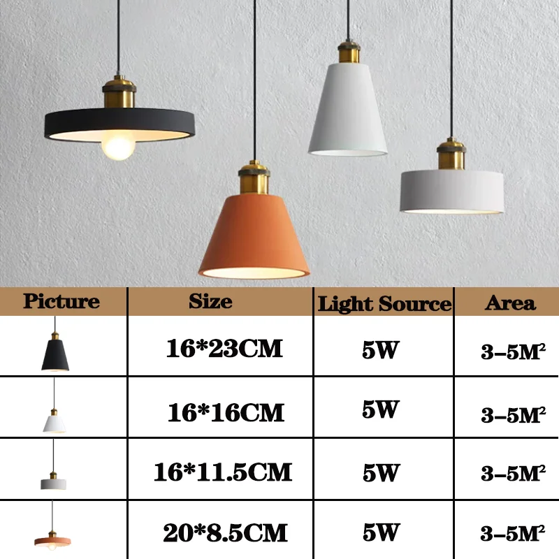 Sorvane Pendant Light – Shape and Size Guide