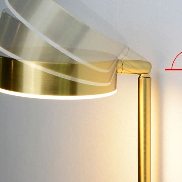 Pivoting Aluminum Disc Wall Sconce Alerion – Product Detail 10