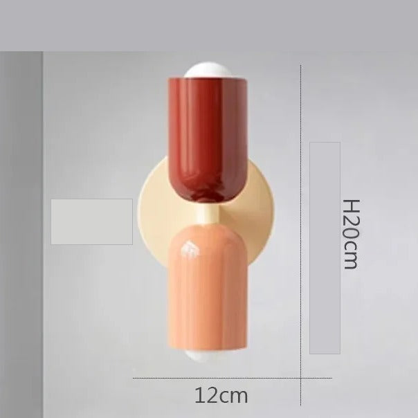 Glazed Ceramic Bidirectional Wall Sconce Velanto – Product Detail 9
