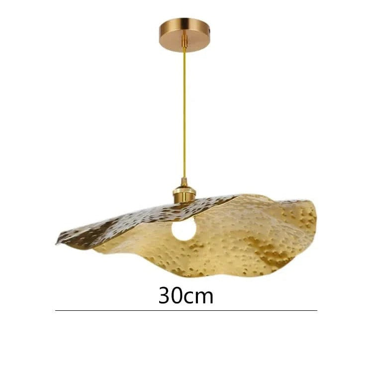 Brushed Brass Dome Pendant Light Valdero – Product Detail 5