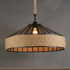 Natural Rope Woven Pendant Light Camoreth – Product Detail 7