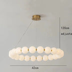 Acrylic Drum Flush Chandelier Capmon – Product Detail 5