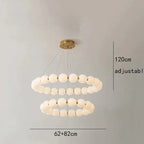 Acrylic Drum Flush Chandelier Capmon – Product Detail 7