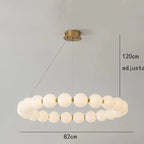 Acrylic Drum Flush Chandelier Capmon – Product Detail 9
