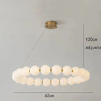 Acrylic Drum Flush Chandelier Capmon – Product Detail 10